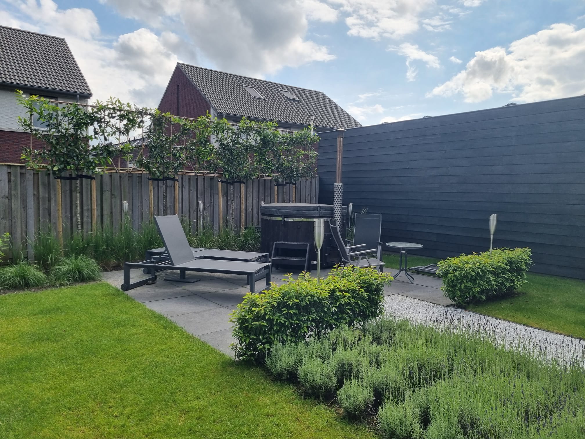 Minimalistische tuin Middelbeers 06